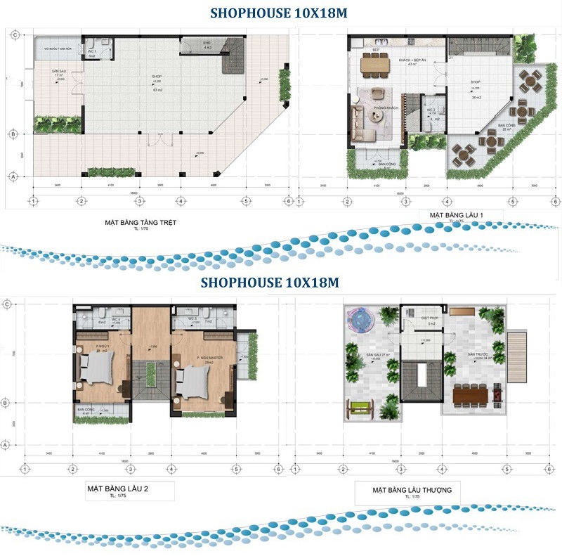 SHOPHOUSE 10X18M