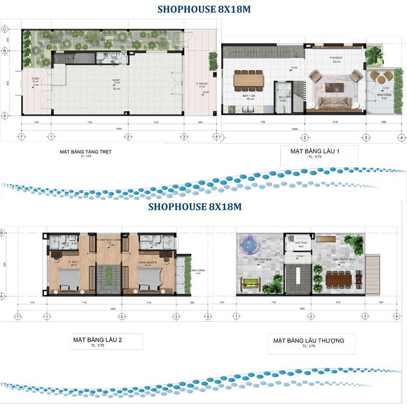 SHOPHOUSE 8X18M